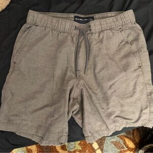 Men's Gray Casual Shorts
